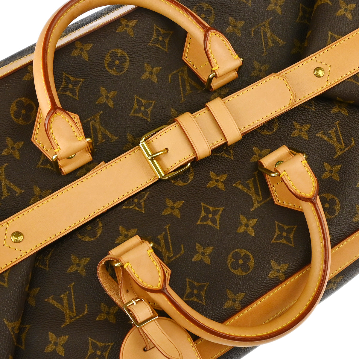 Louis Vuitton 2003 Monogram Cruiser 45 Travel Bag M41138