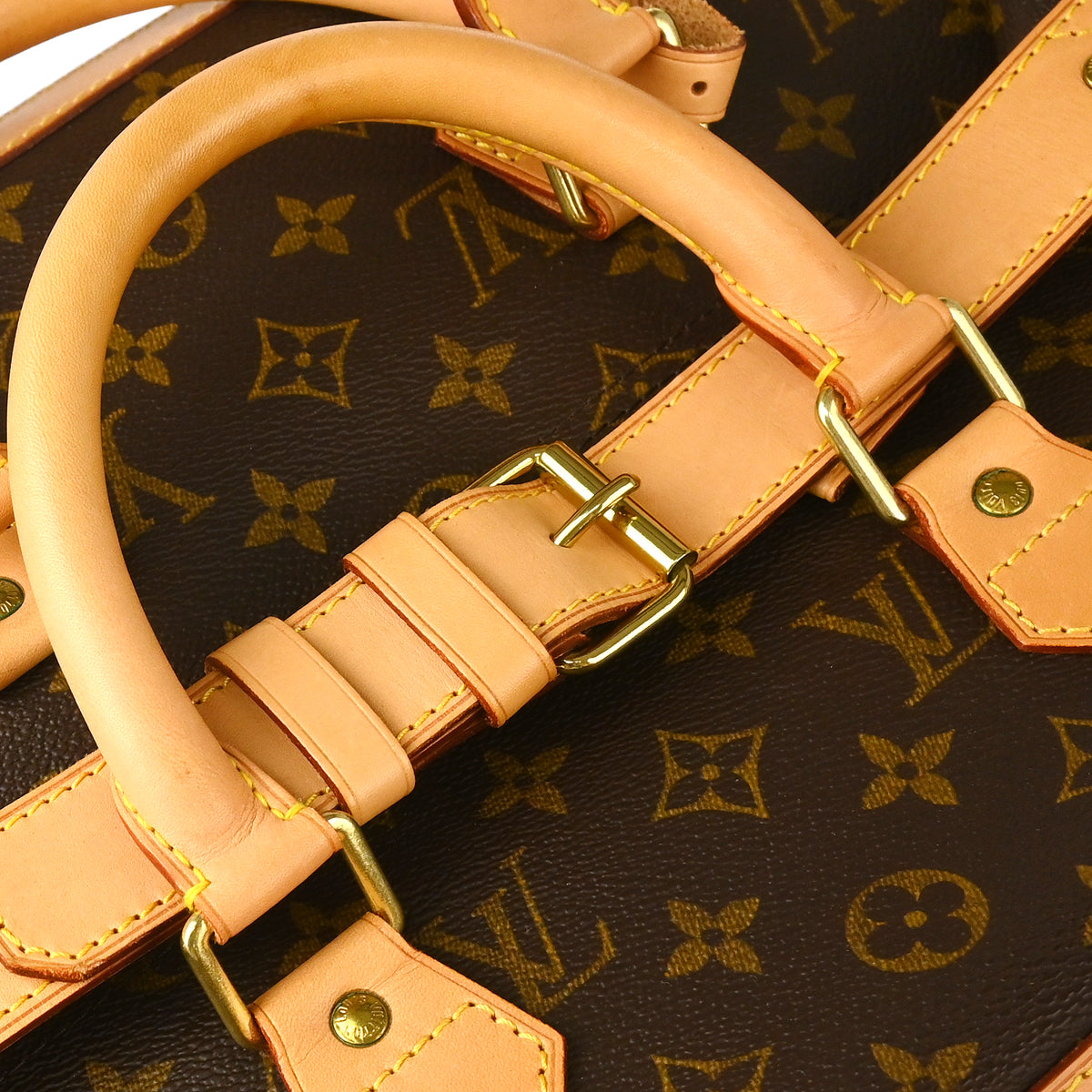 Louis Vuitton 2003 Monogram Cruiser 45 Travel Bag M41138