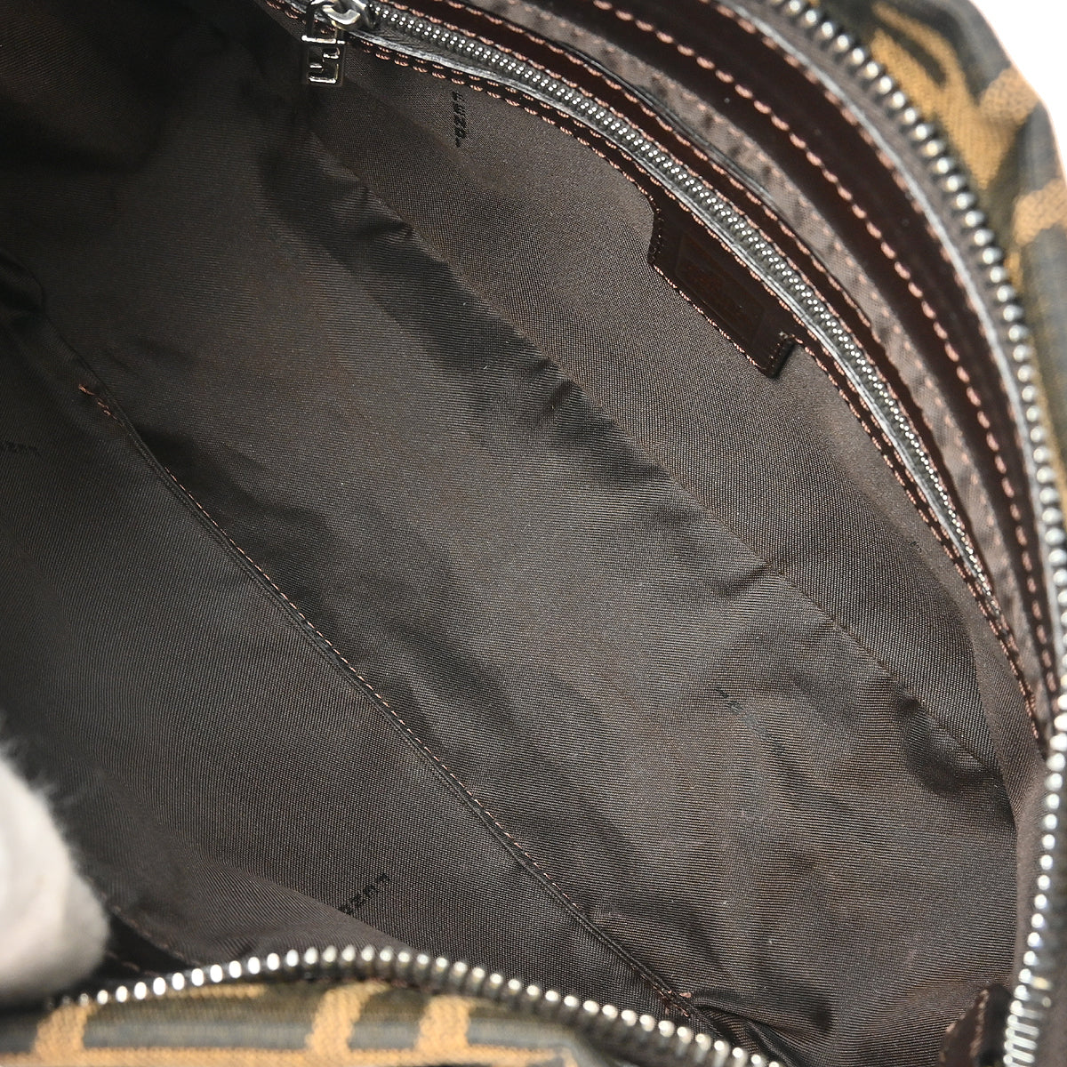Fendi Brown Zucca Handbag