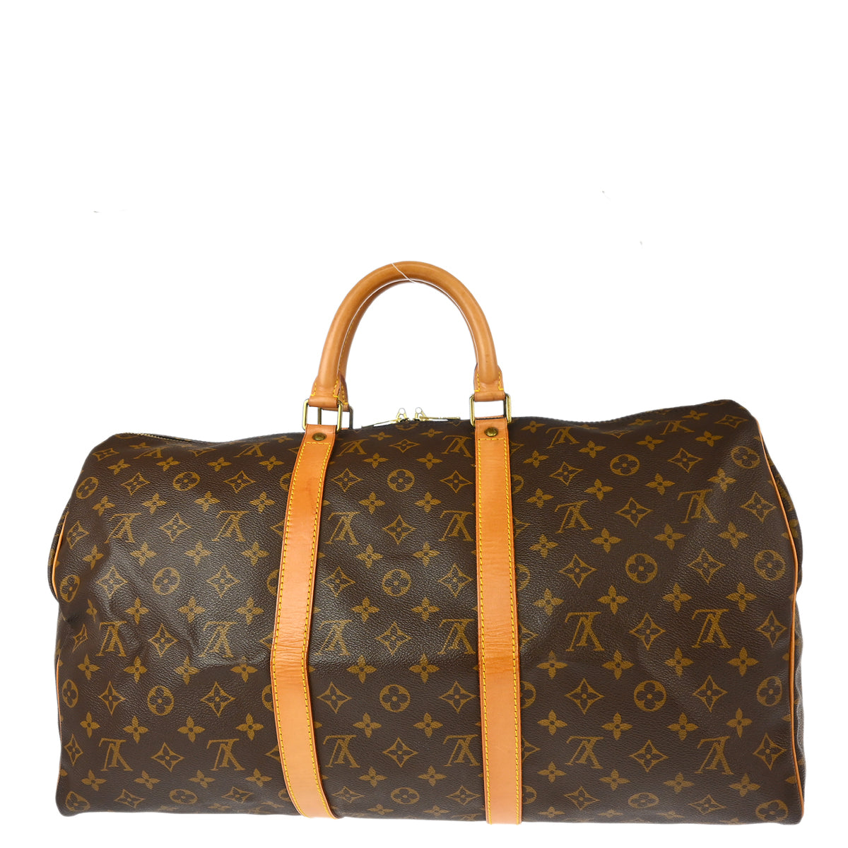 Louis Vuitton 1992 Monogram Keepall 50 Duffle Travel Handbag M41426