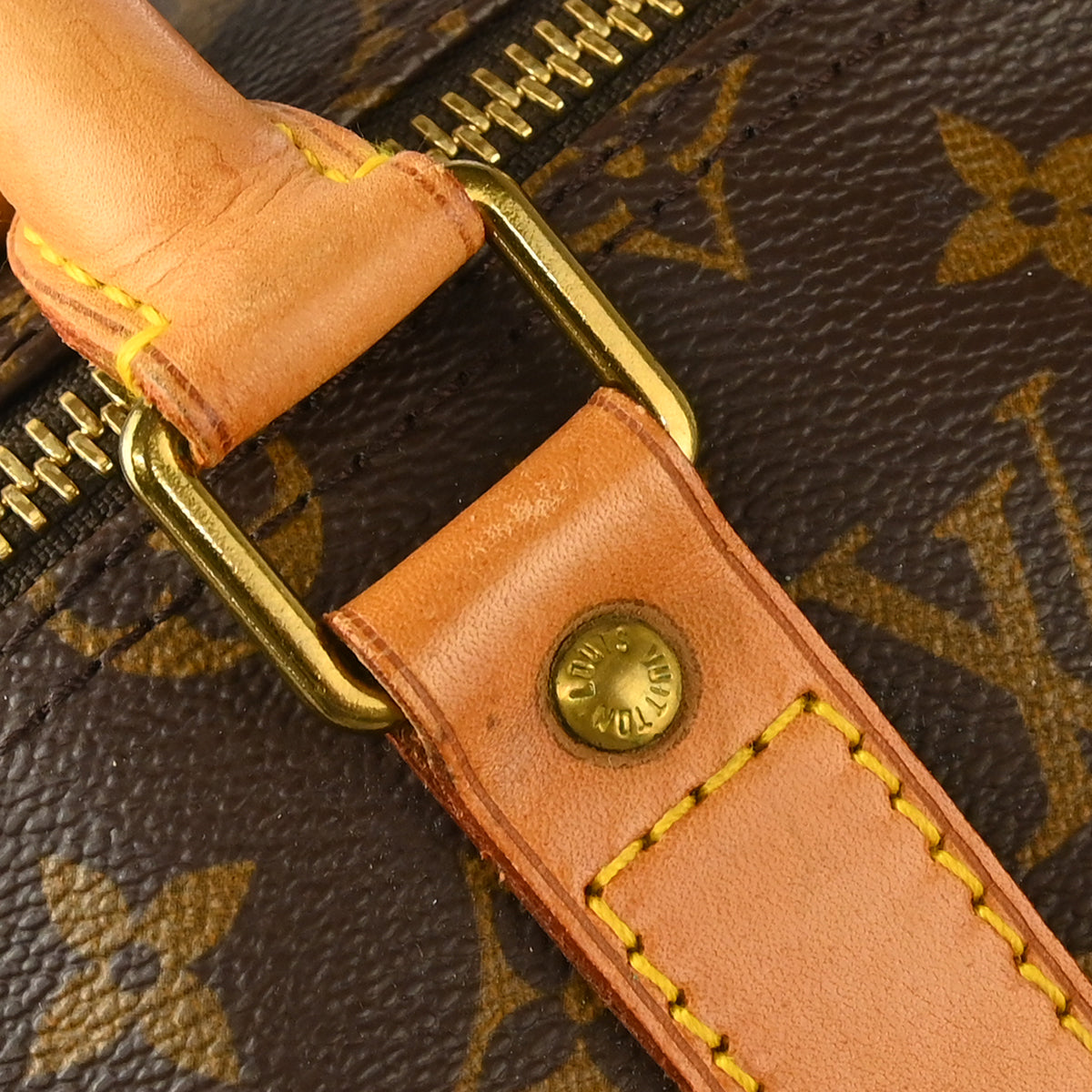 Louis Vuitton 1992 Monogram Keepall 50 Duffle Travel Handbag M41426