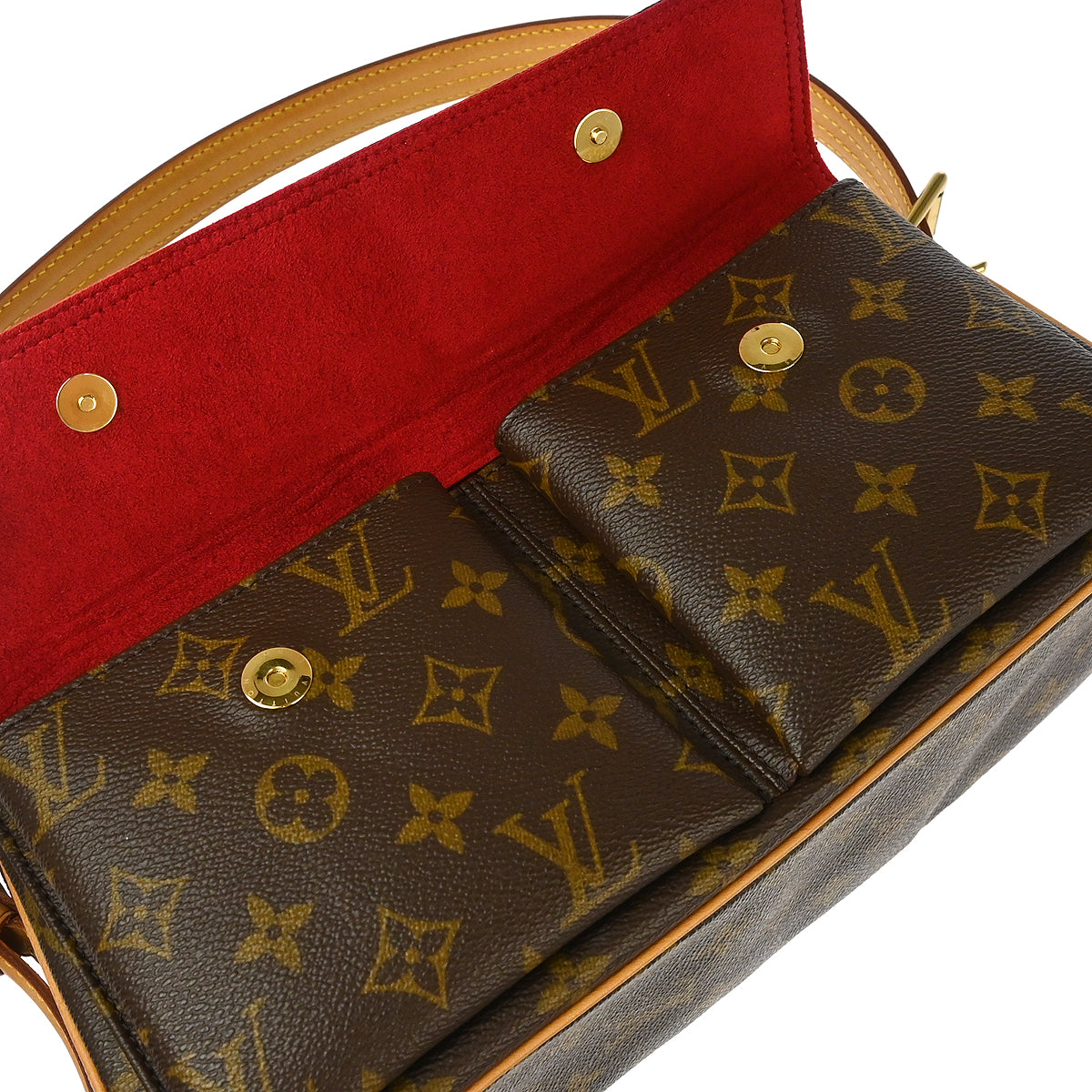 Louis Vuitton 2004 Monogram Viva Cite MM Handbag M51164