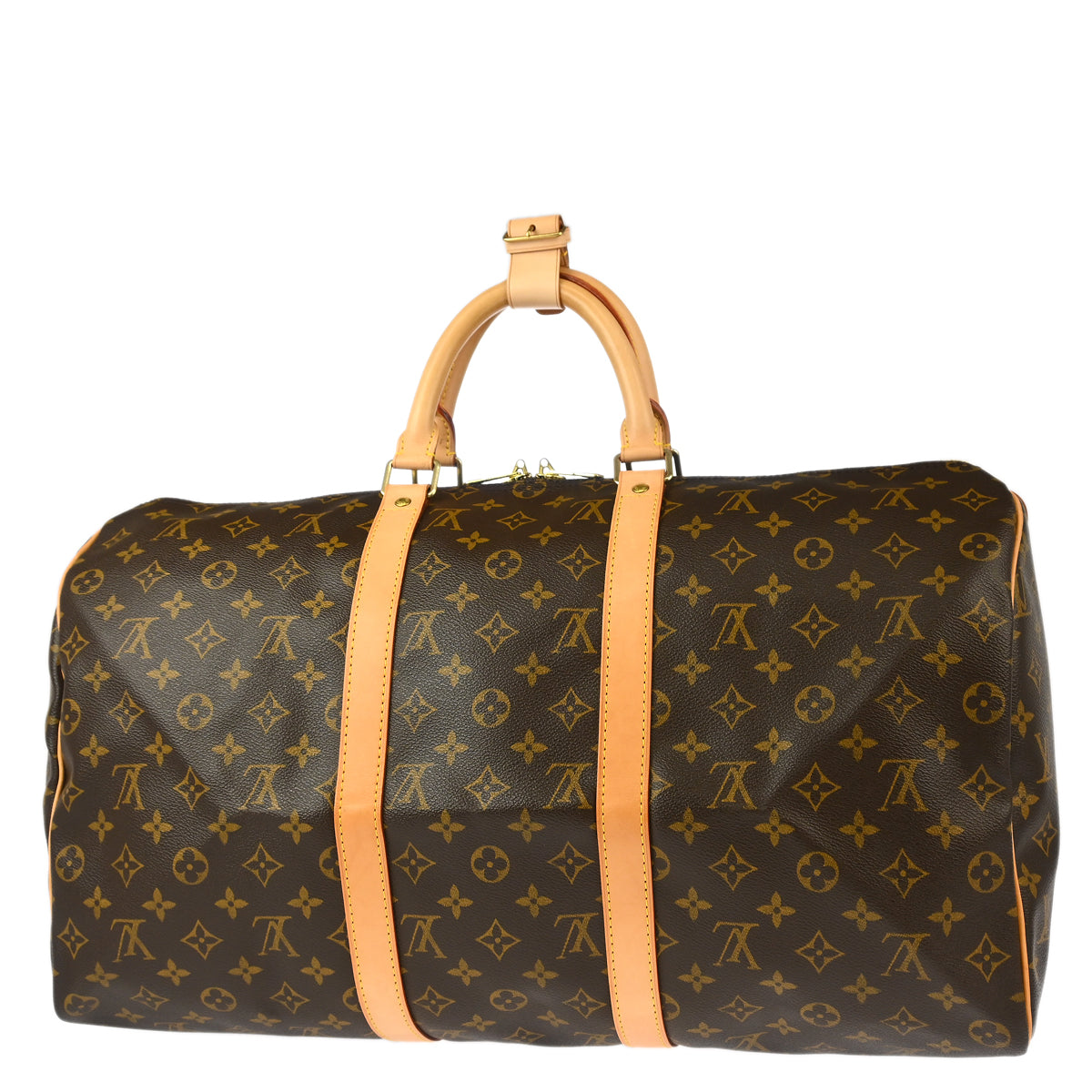Louis Vuitton 2003 Monogram Keepall 50 Duffle Travel Handbag M41426