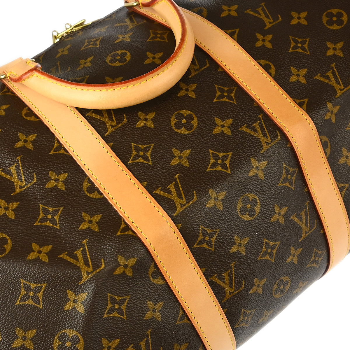 Louis Vuitton 2003 Monogram Keepall 50 Duffle Travel Handbag M41426