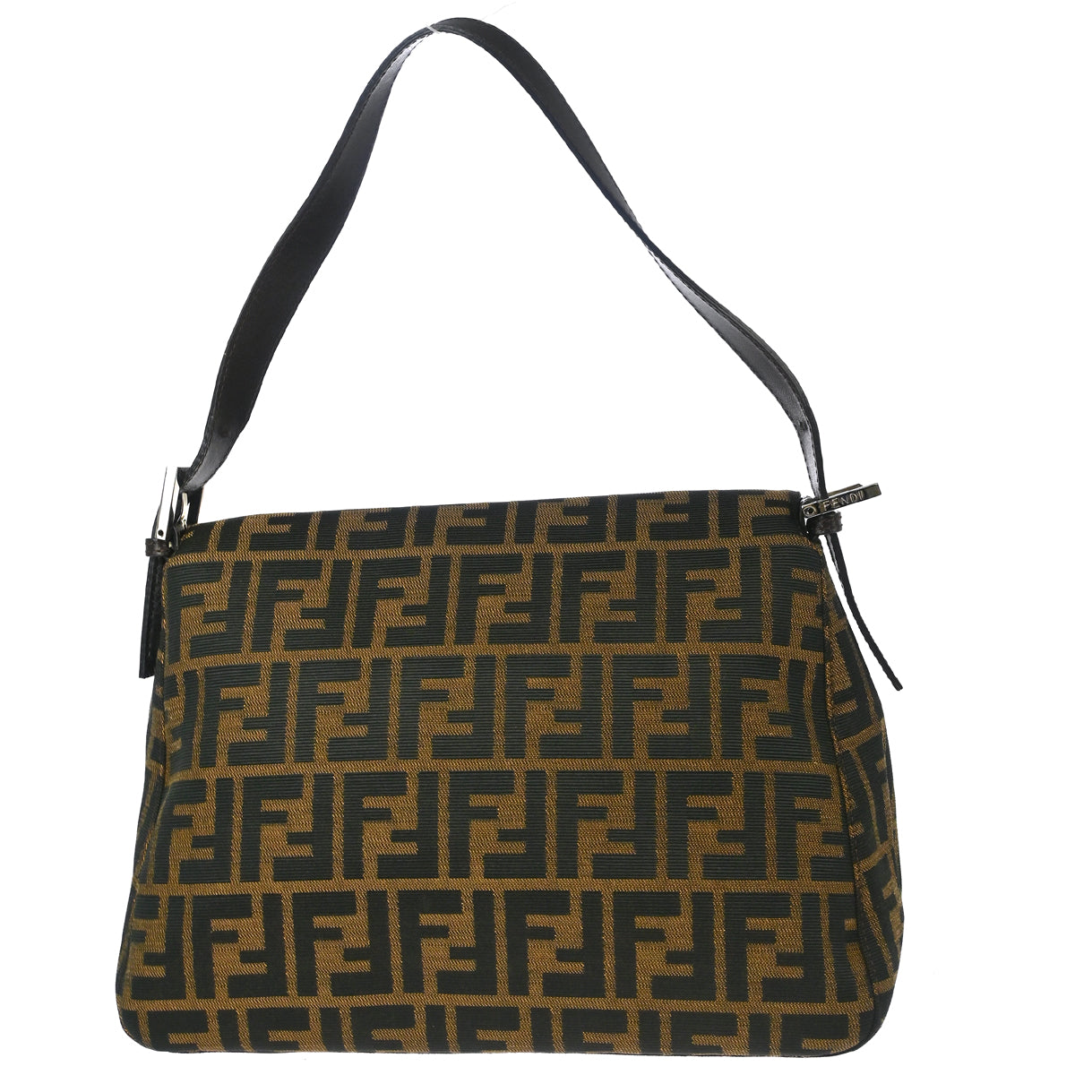 Fendi Brown Zucca Mamma Baguette Handbag