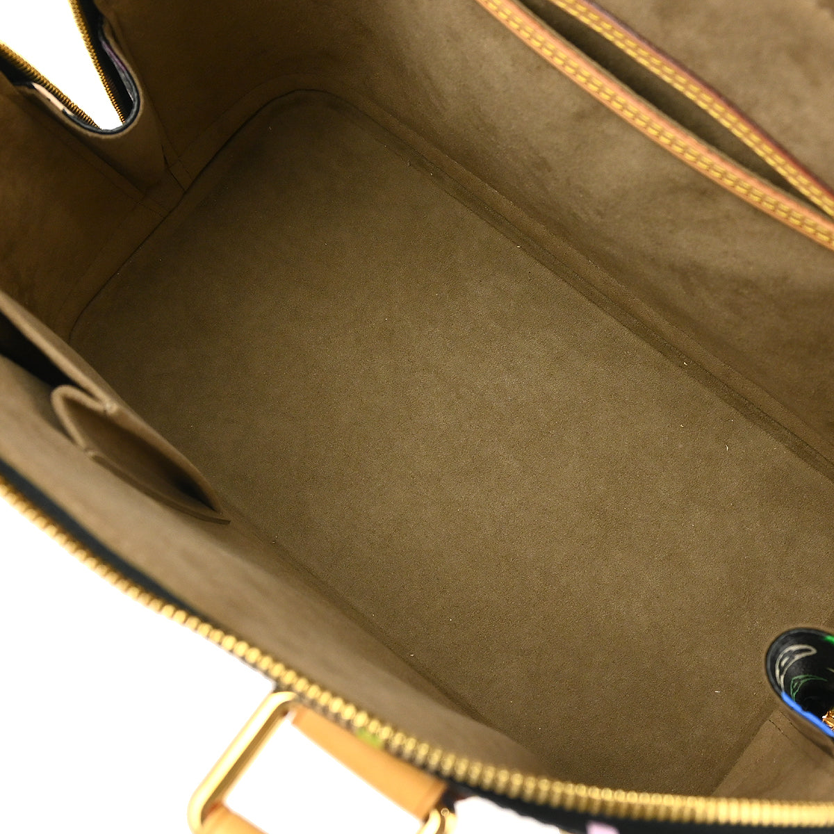 Louis Vuitton 2007 Black Monogram Multicolor Alma Handbag M92646