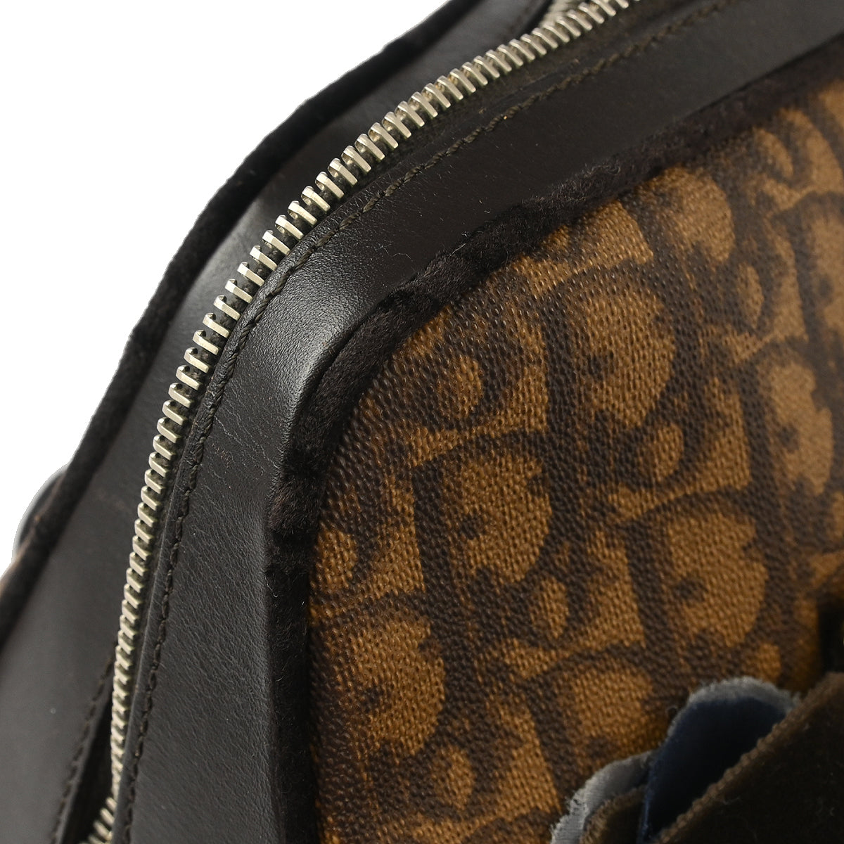 Christian Dior 2005 Brown Romantic Trotter Handbag