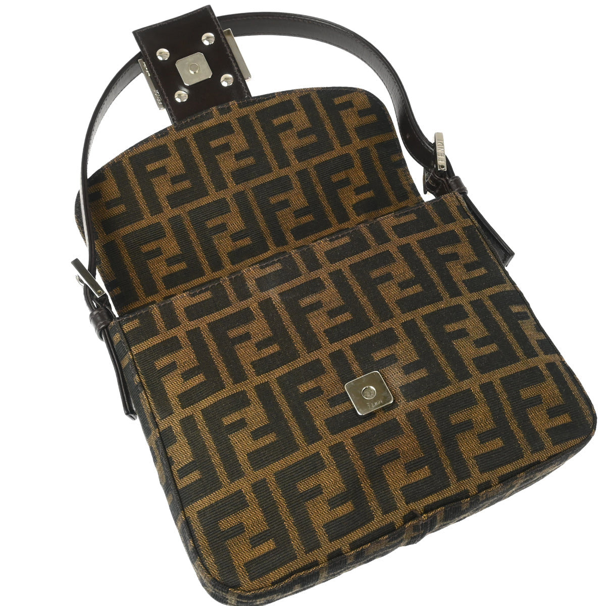Fendi Brown Zucca Handbag