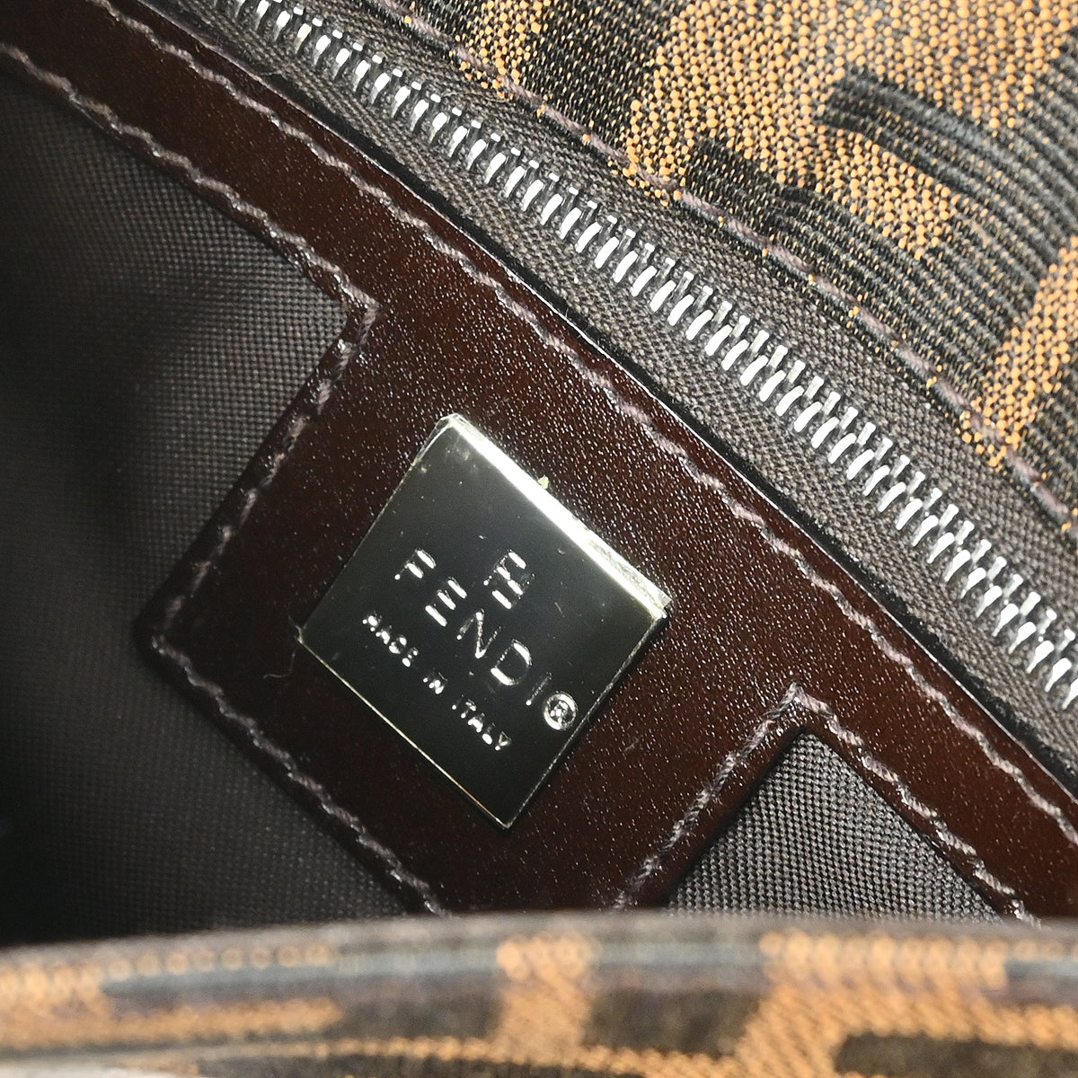Fendi Brown Zucca Handbag
