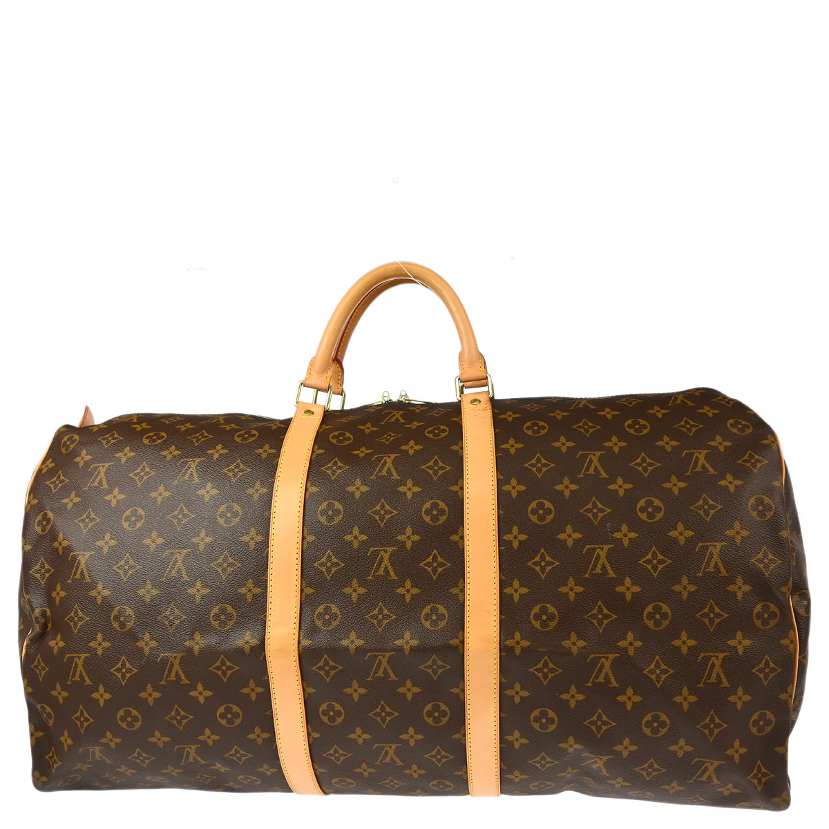Louis Vuitton 2003 Monogram Keepall 60 Duffle Handbag M41422