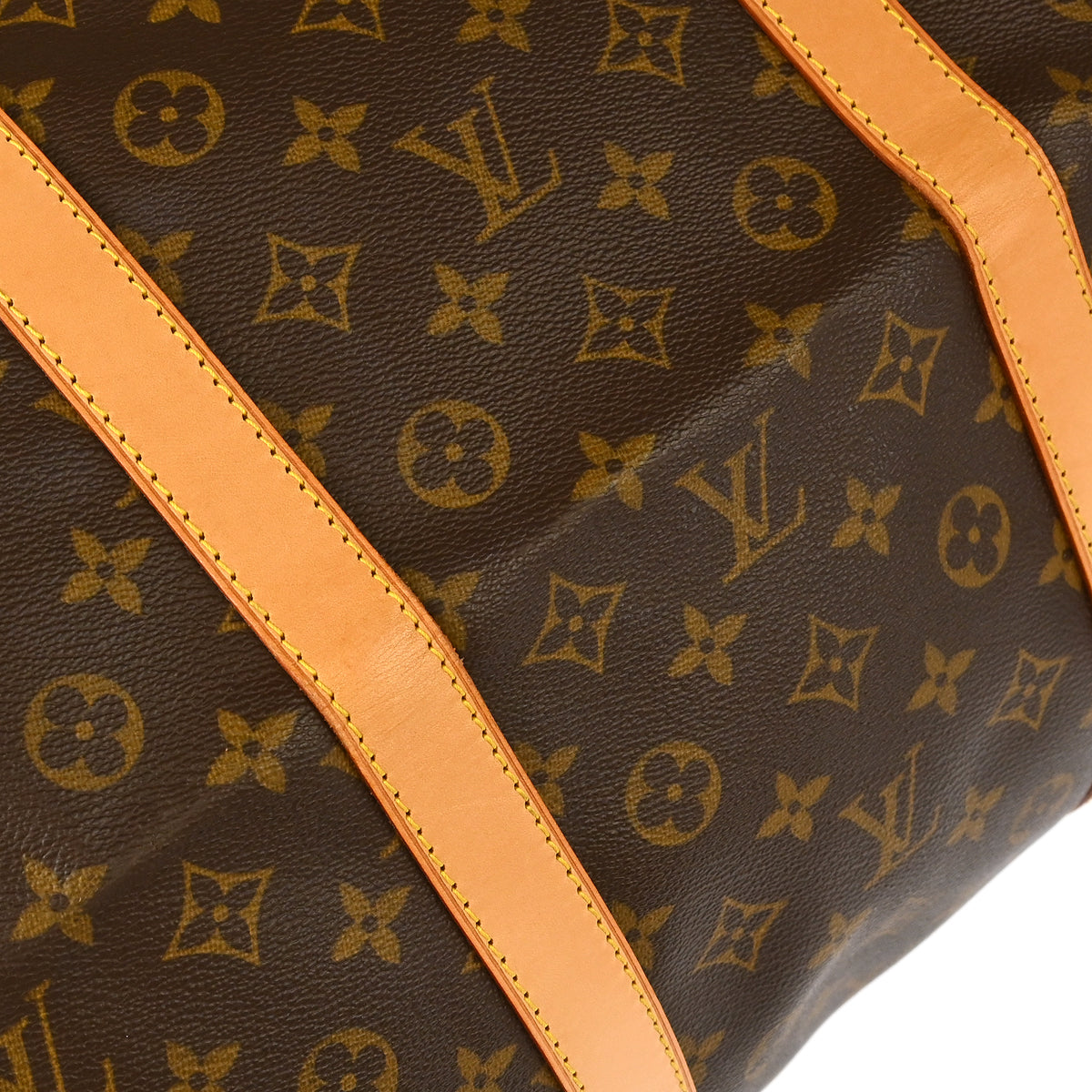 Louis Vuitton 2003 Monogram Keepall 60 Duffle Handbag M41422