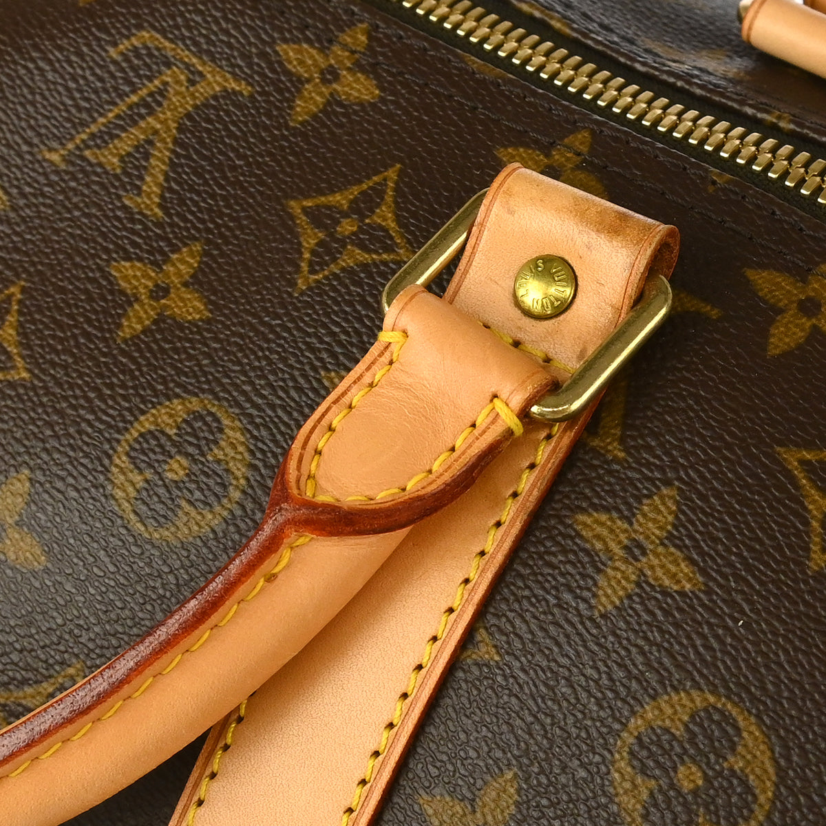 Louis Vuitton 2003 Monogram Keepall 60 Duffle Handbag M41422