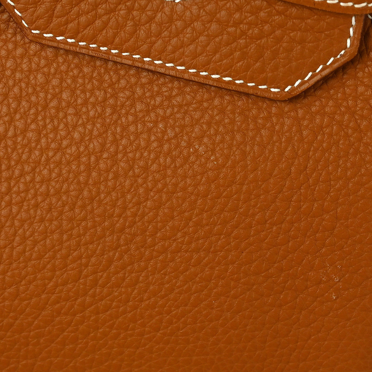 Hermes 2008 Gold Taurillon Clemence Birkin 40 Handbag