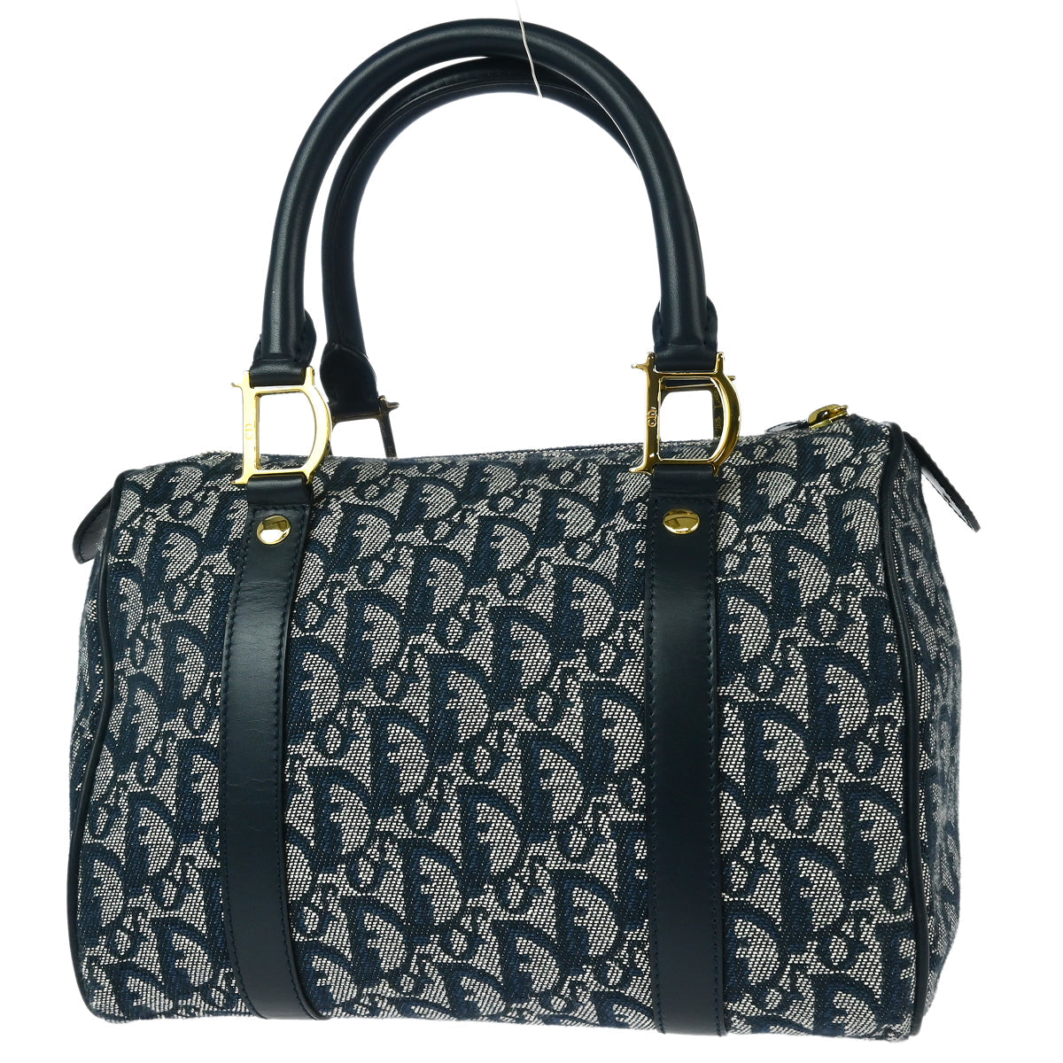 Christian Dior 2003 Navy Trotter Handbag