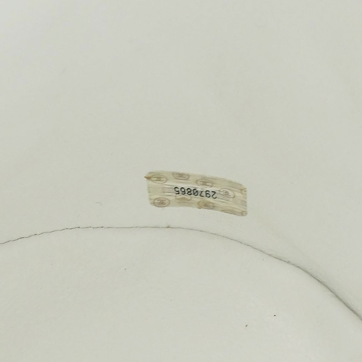 Chanel 1991-1994 White Lambskin Large Duma Backpack