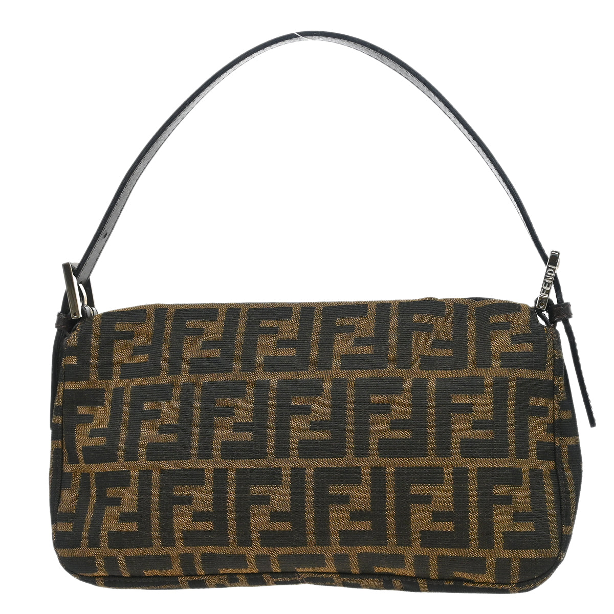 Fendi Brown Zucca Baguette Handbag