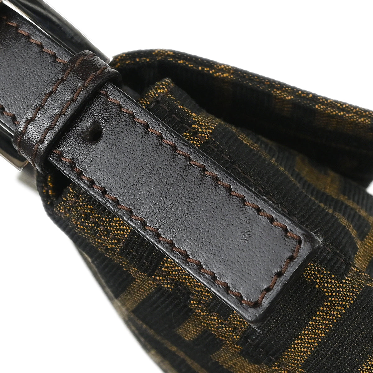 Fendi Brown Zucca Baguette Handbag