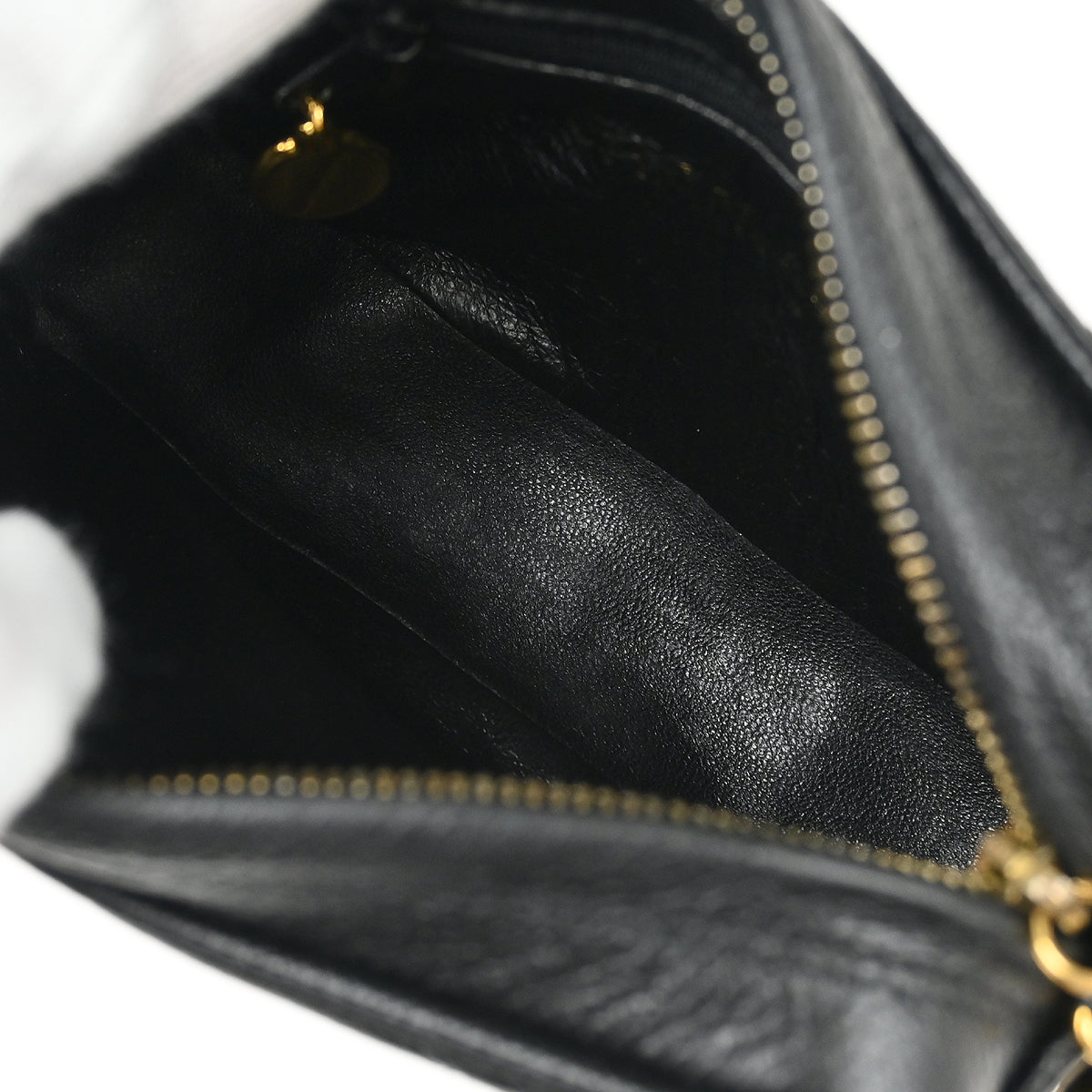 Chanel 1991-1994 Black Caviar Camera Bag