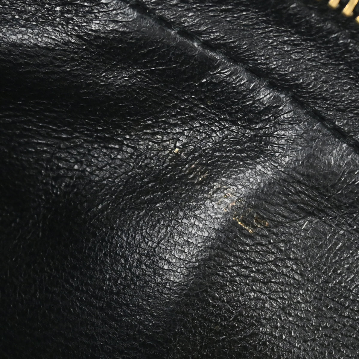 Chanel 1991-1994 Black Caviar Camera Bag