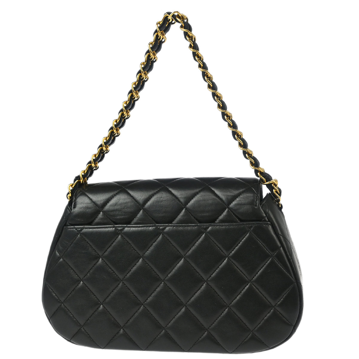 Chanel 1994-1996 Black Lambskin Handbag
