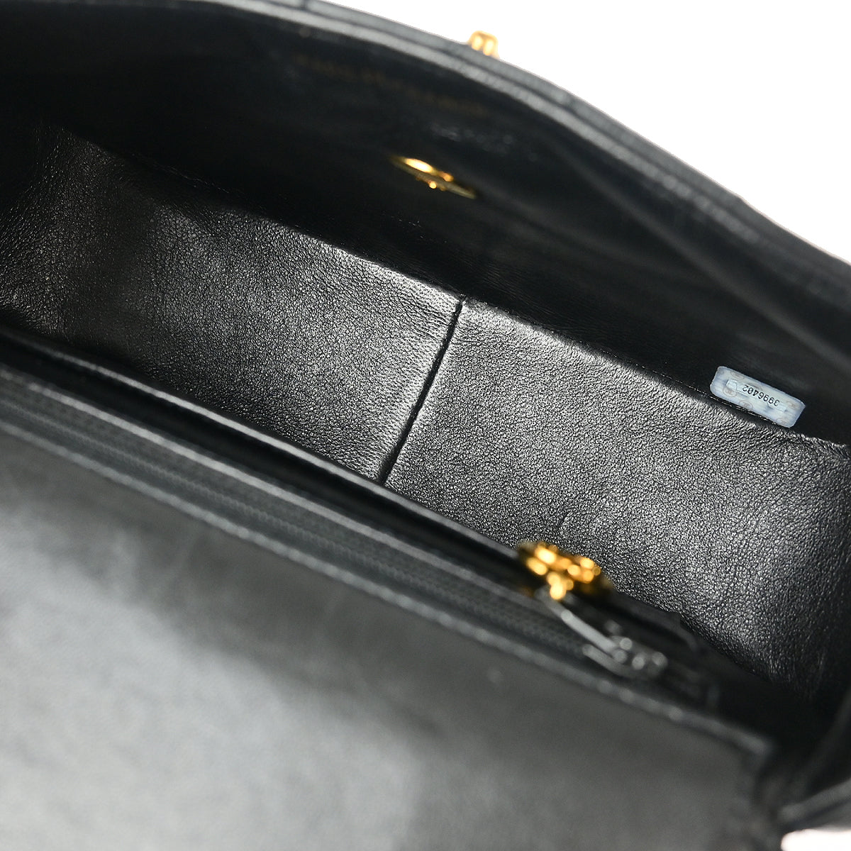 Chanel 1994-1996 Black Lambskin Handbag