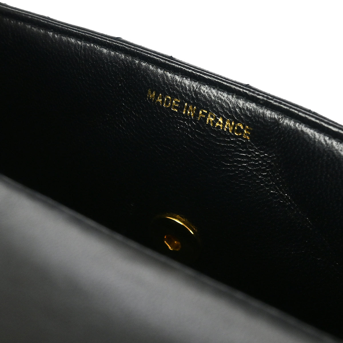 Chanel 1994-1996 Black Lambskin Handbag