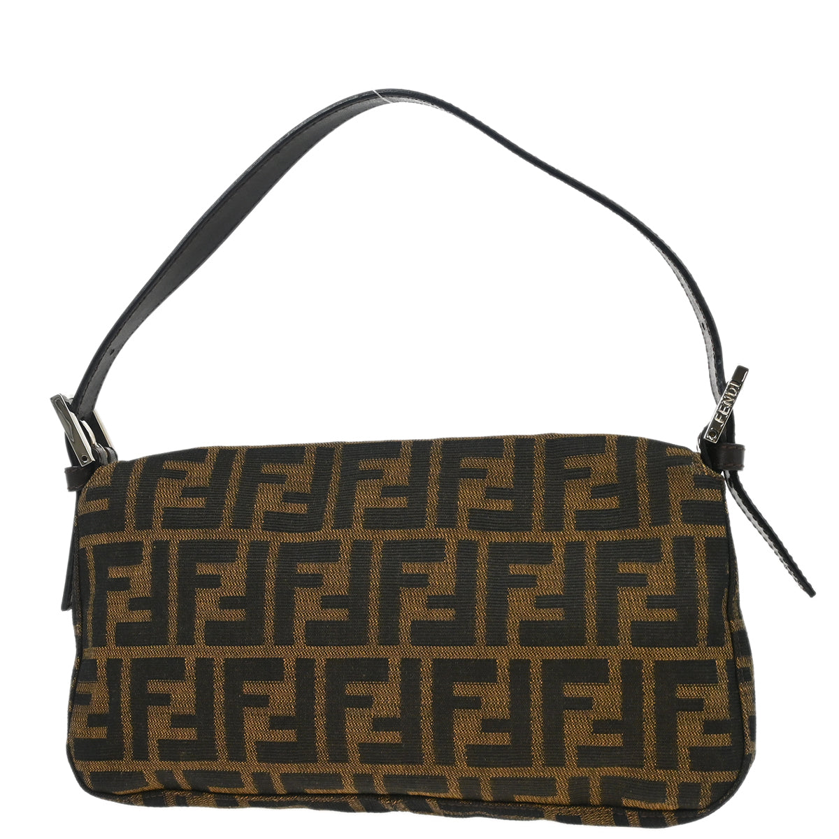 Fendi Brown Zucca Baguette Handbag