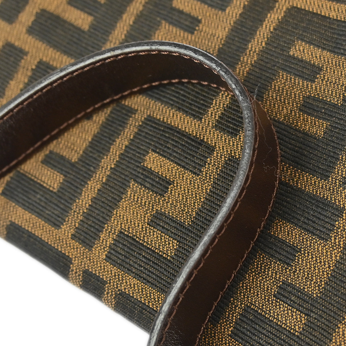 Fendi Brown Zucca Baguette Handbag