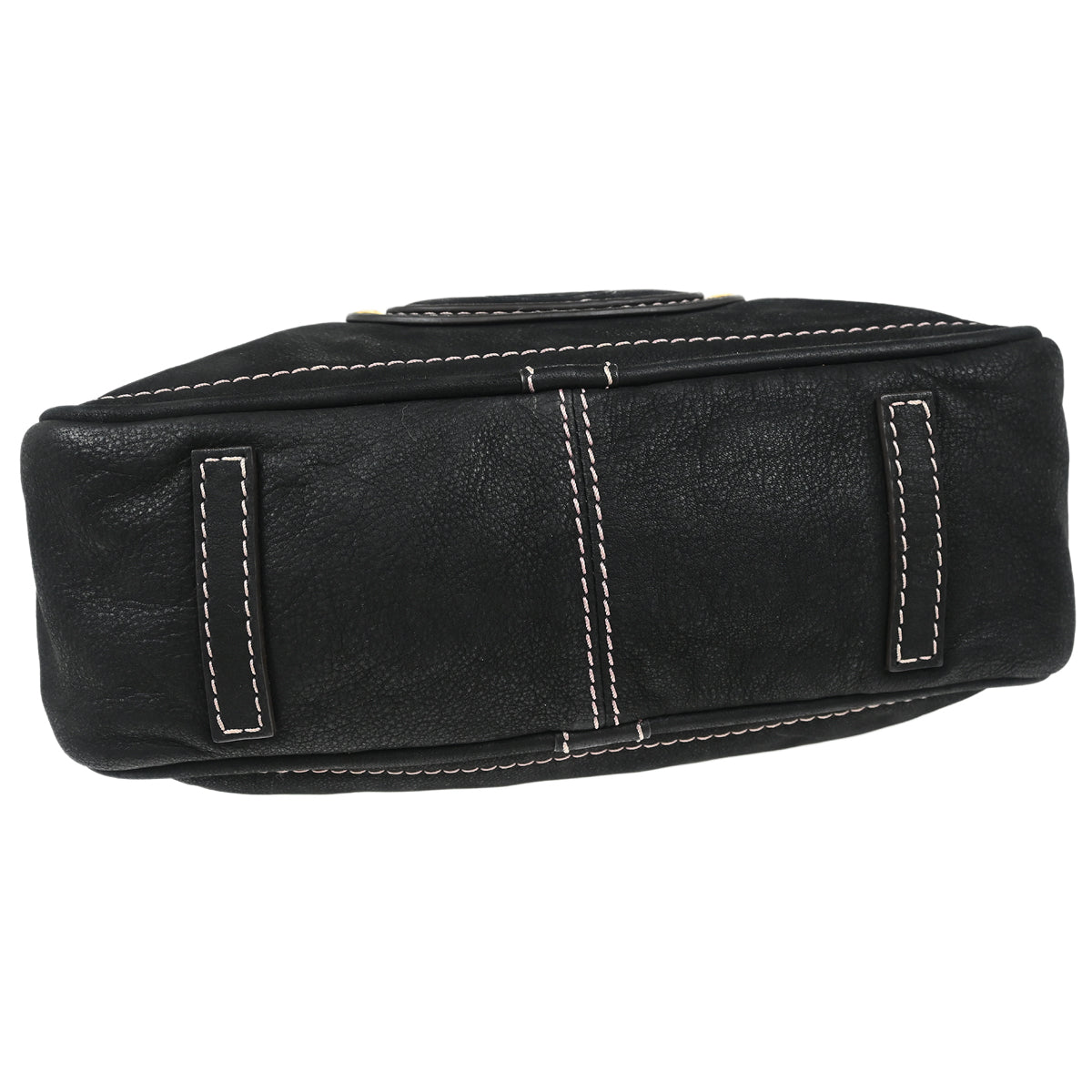 Loewe Black Leather Madrid Handbag