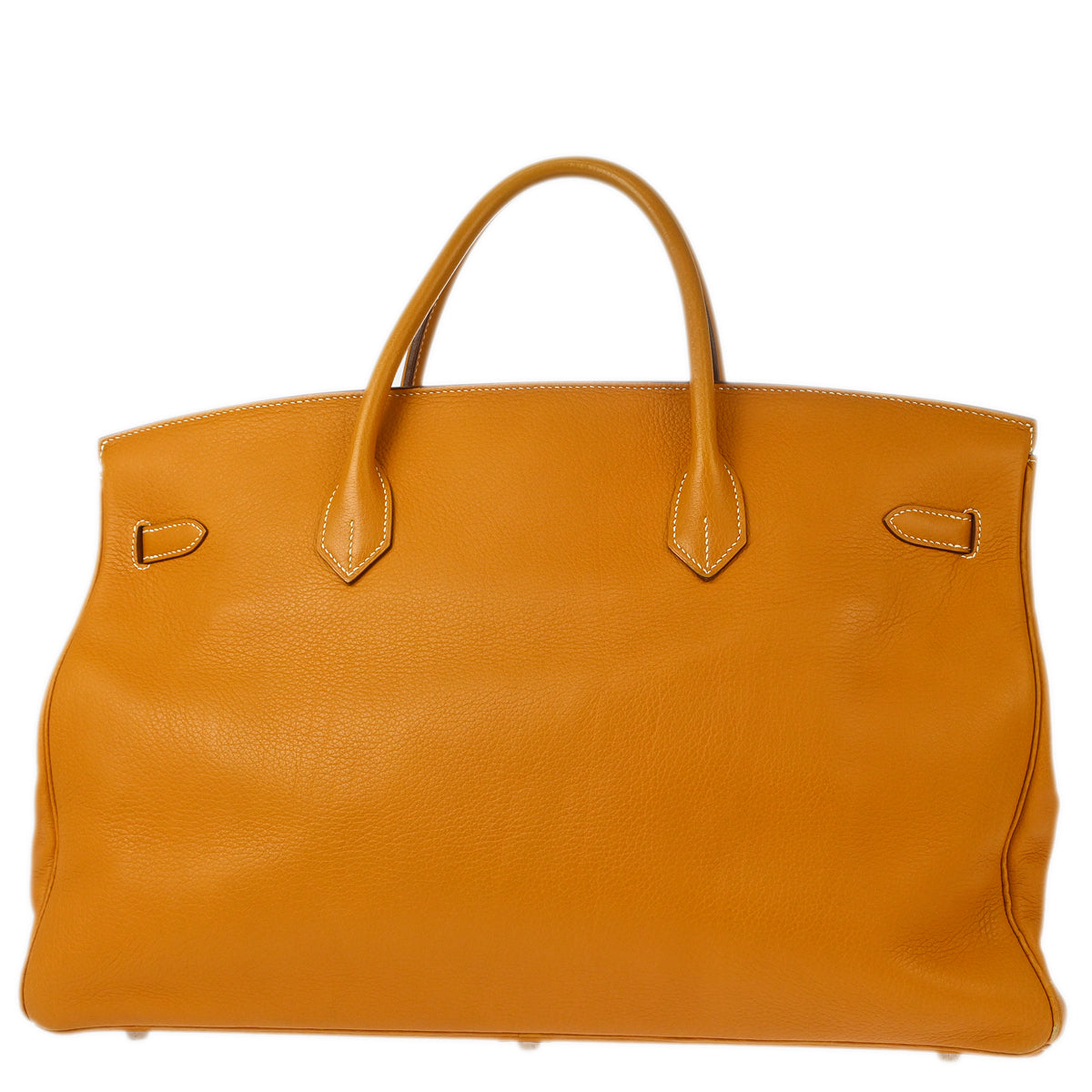 Hermes 2000 Natural Fjord Birkin 45 Handbag