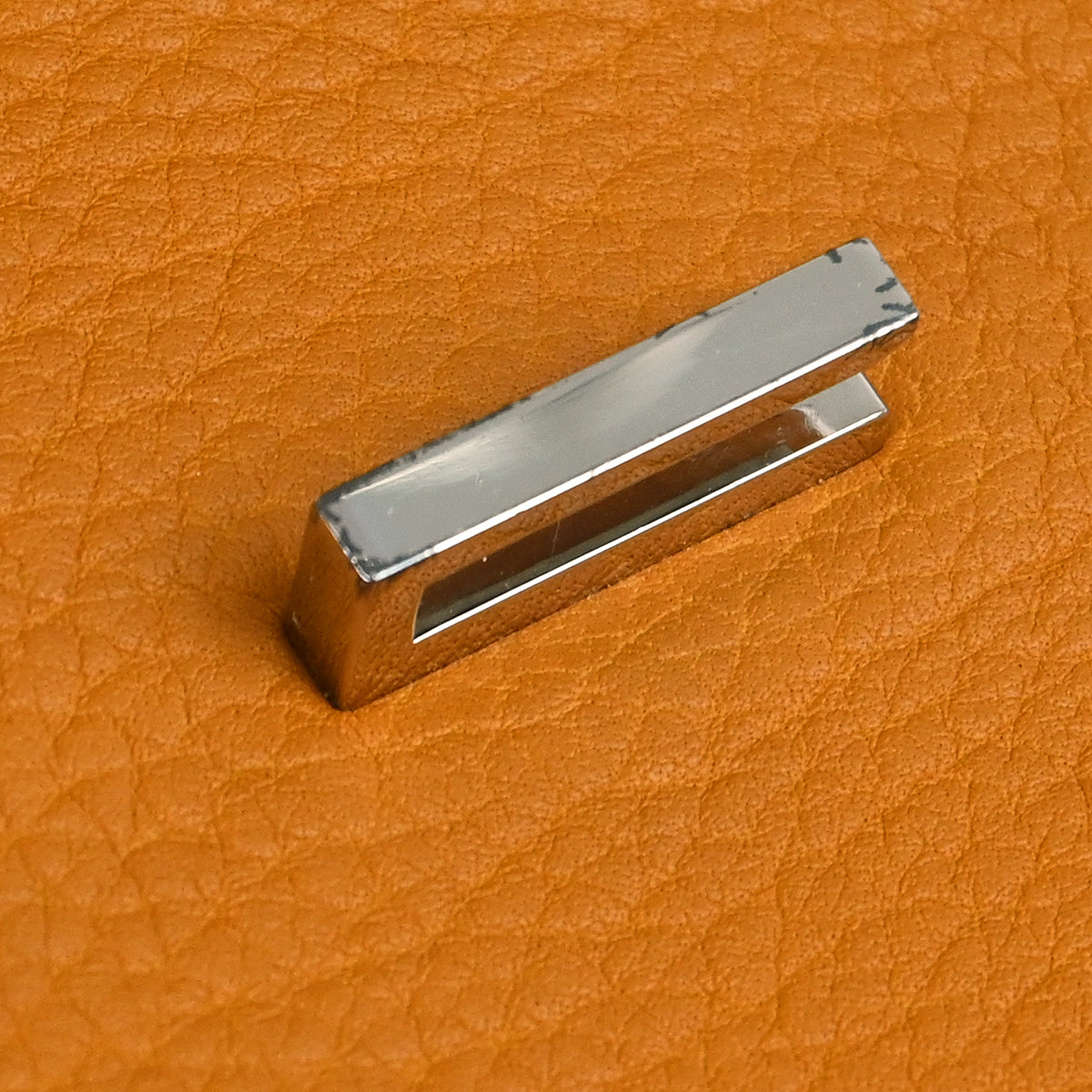 Hermes 2000 Natural Fjord Birkin 45 Handbag