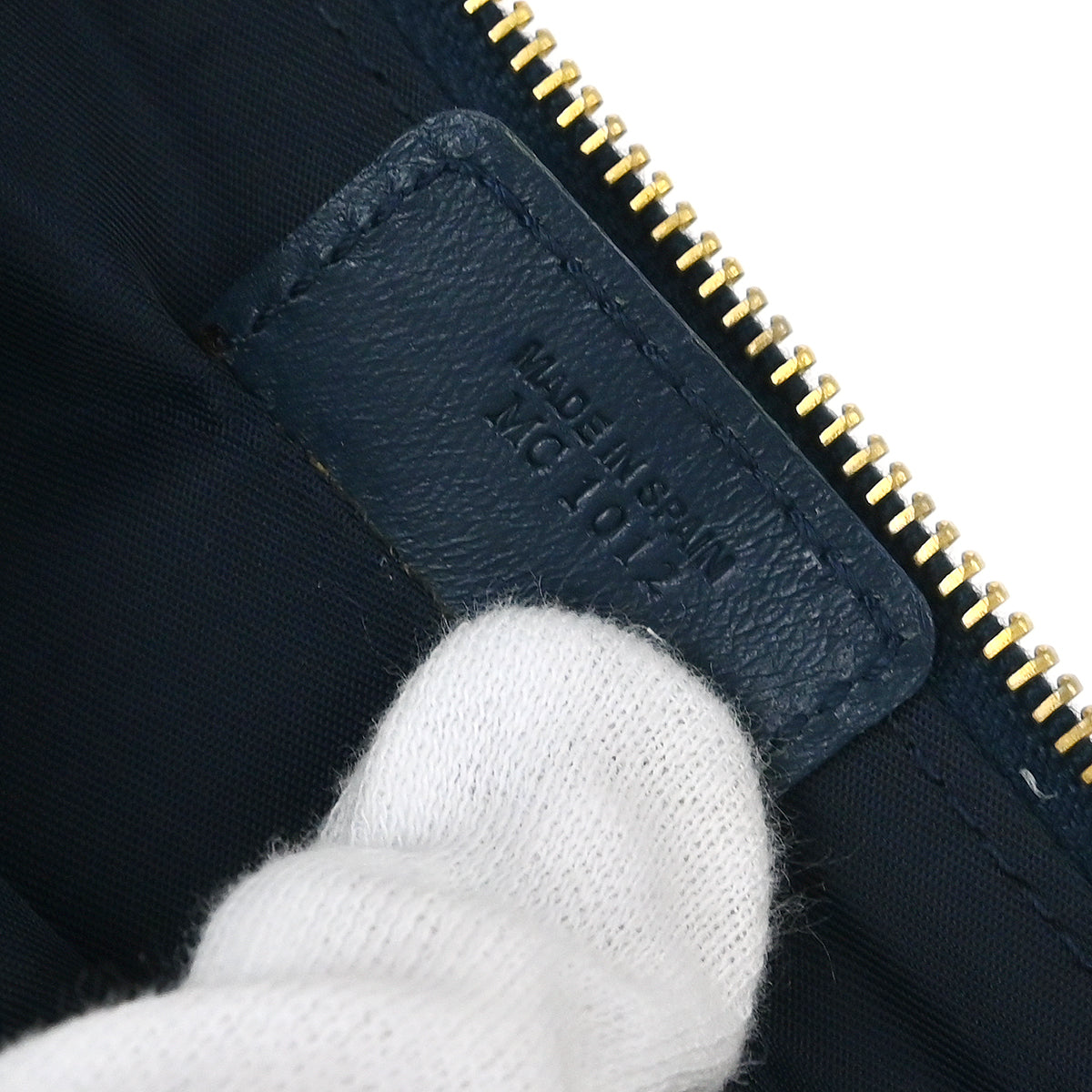 Christian Dior 2002 Navy Trotter Saddle Handbag