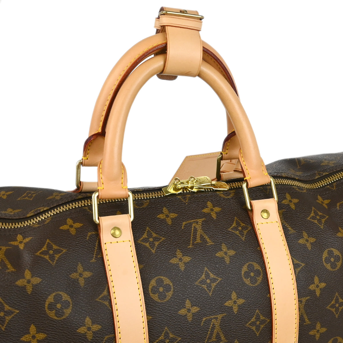 Louis Vuitton 2003 Monogram Keepall Bandouliere 55 Duffle Bag M41414