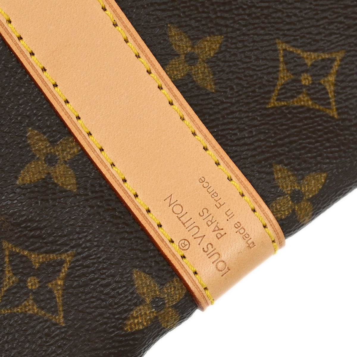 Louis Vuitton 2003 Monogram Keepall Bandouliere 55 Duffle Bag M41414