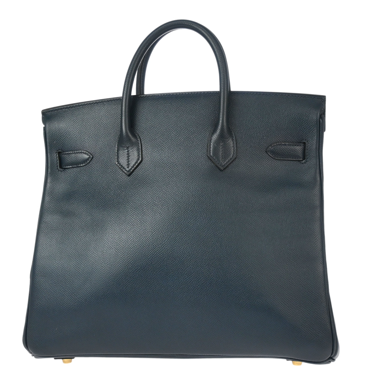 Hermes 1996 Blue Ocean Courchevel Haut a Courroies 32 Handbag