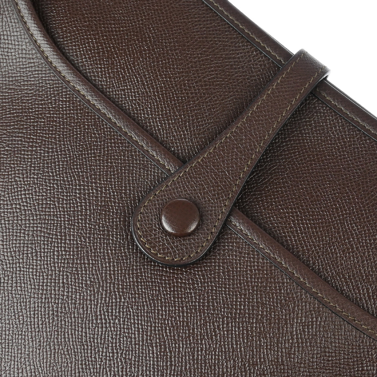 Hermes Havane Epsom Evelyne 2 PM Shoulder Bag
