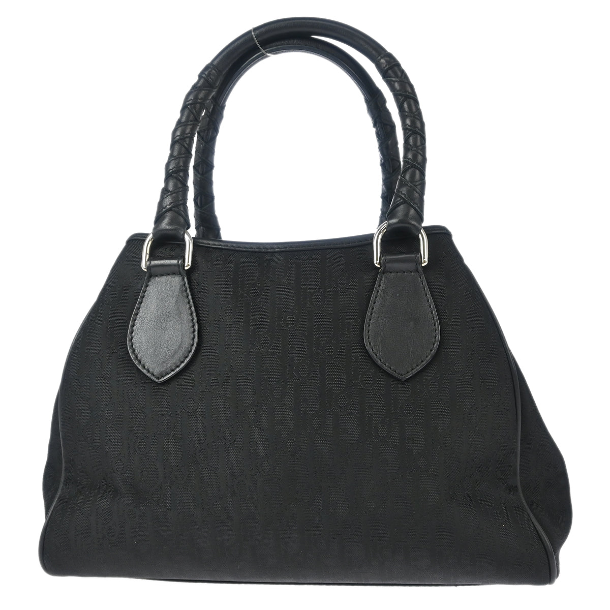 Christian Dior 2006 Black Lovely Trotter Tote Handbag