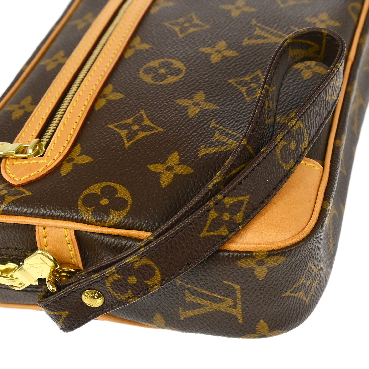 Louis Vuitton 2002 Monogram Marly Dragonne GM Clucth Bag M51825