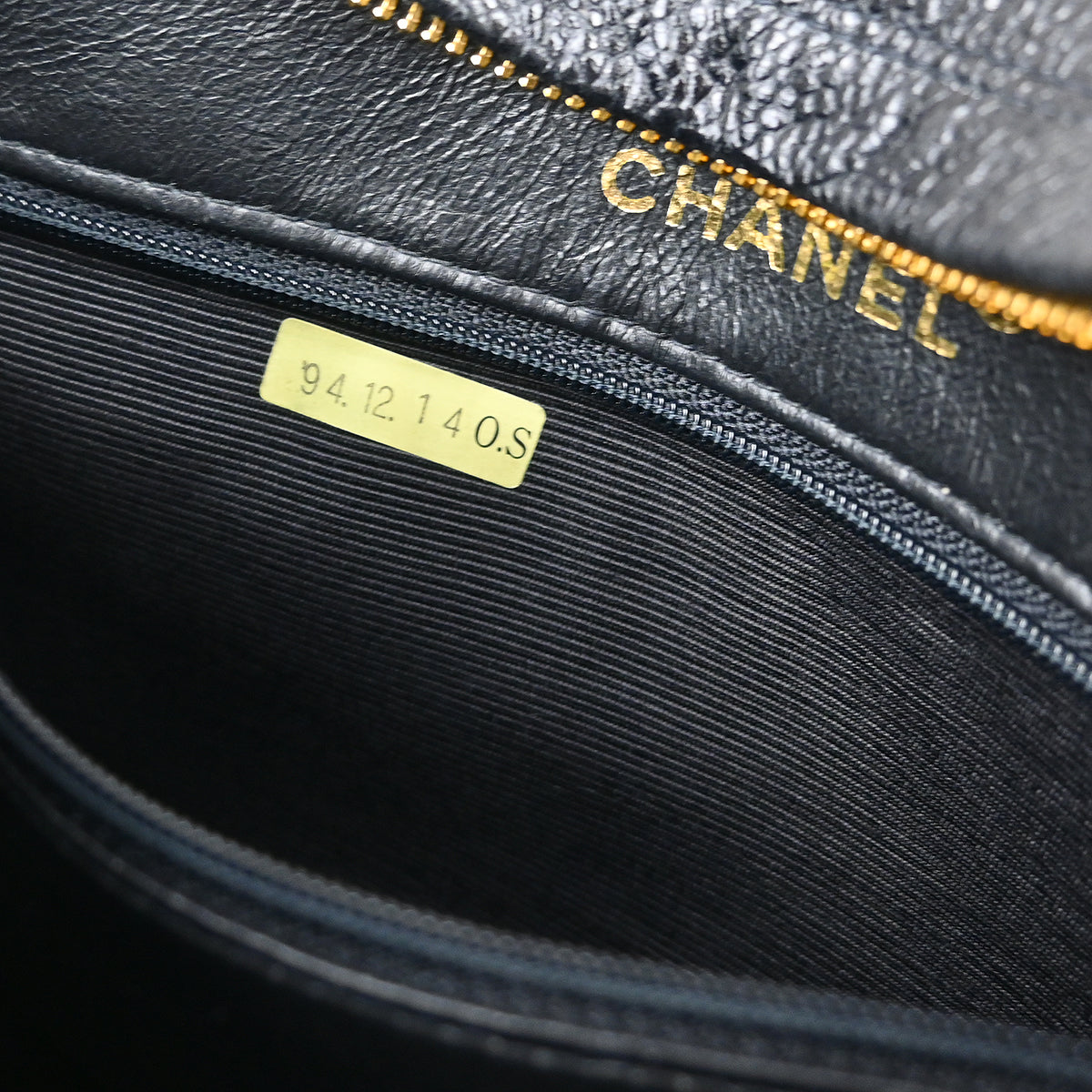 Chanel Black Caviar Camera Bag Small