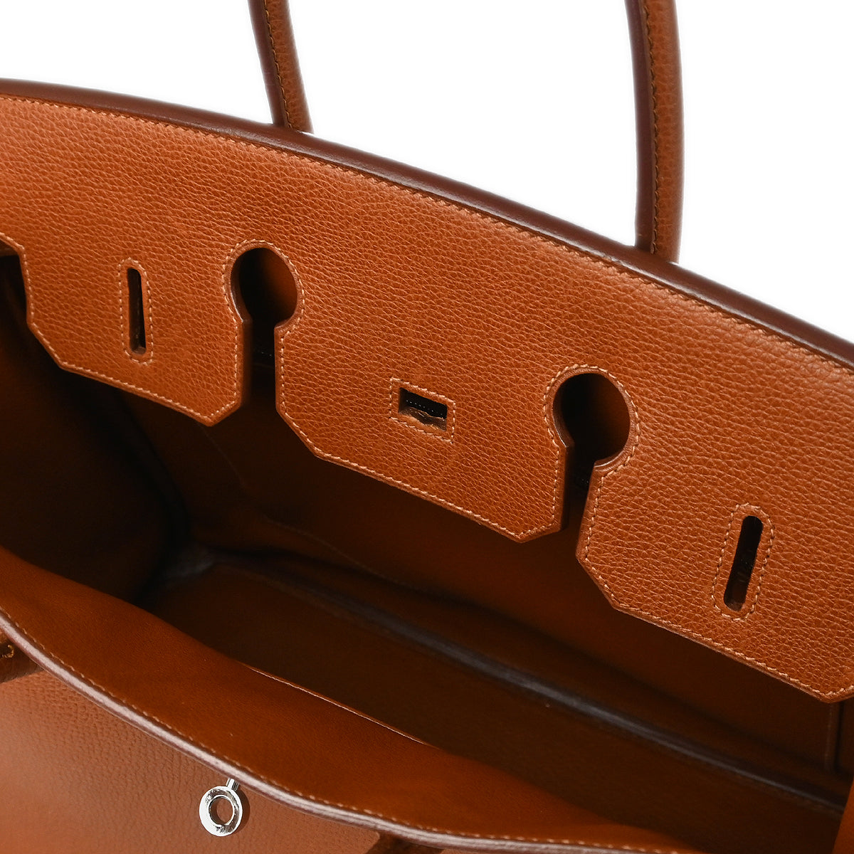 Hermes 2006 Noisette Vache Liegee Birkin 35 Handbag