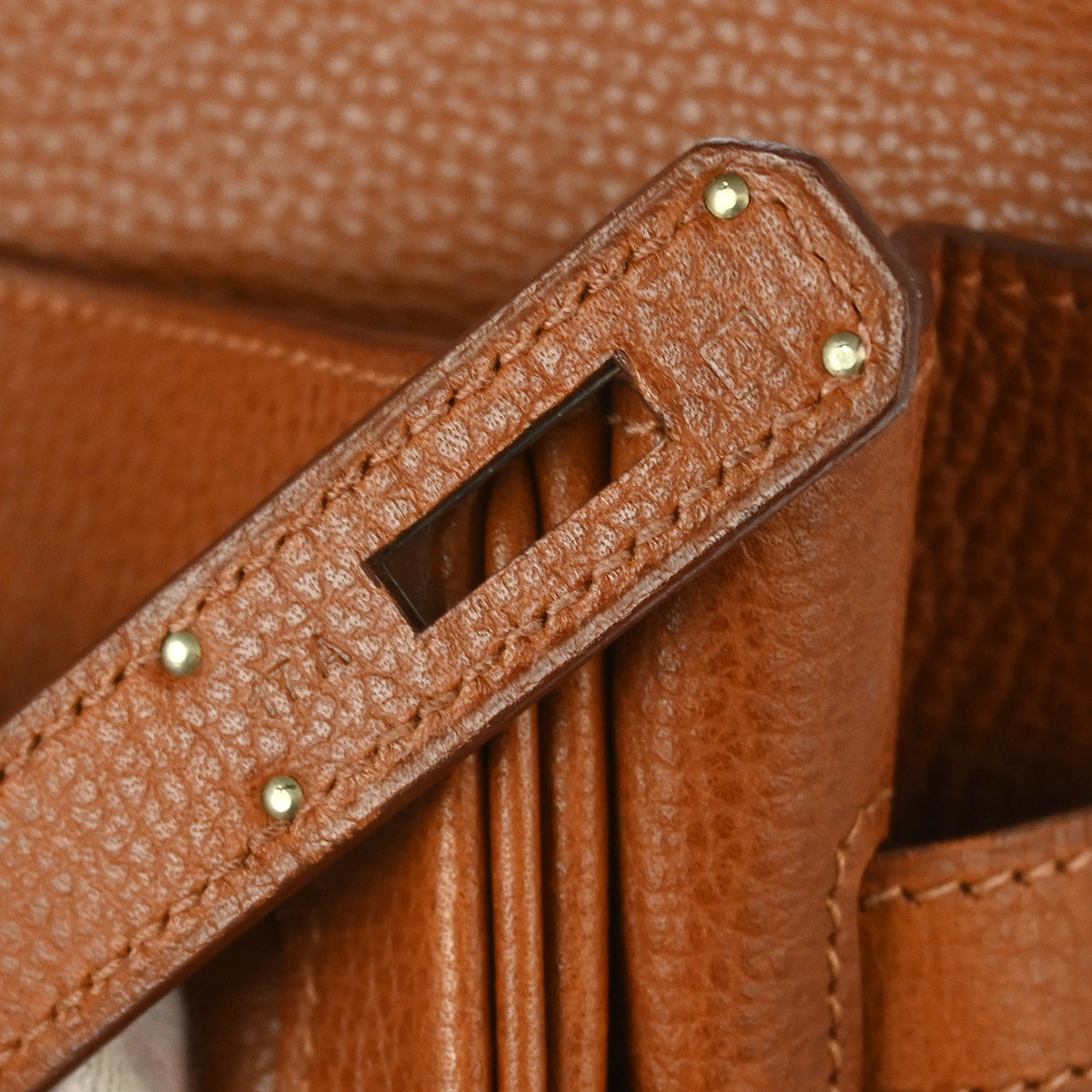 Hermes 2006 Noisette Vache Liegee Birkin 35 Handbag