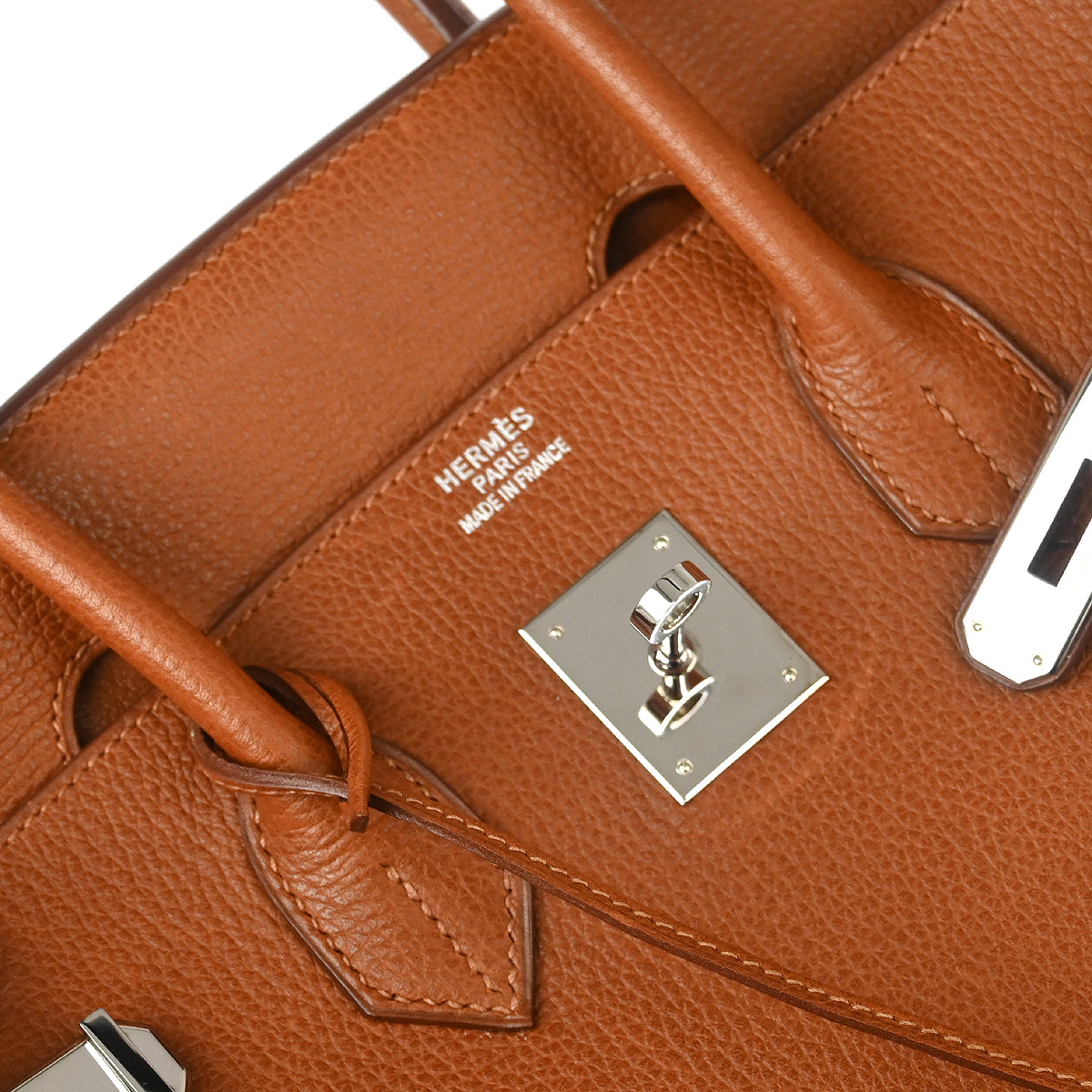 Hermes 2006 Noisette Vache Liegee Birkin 35 Handbag