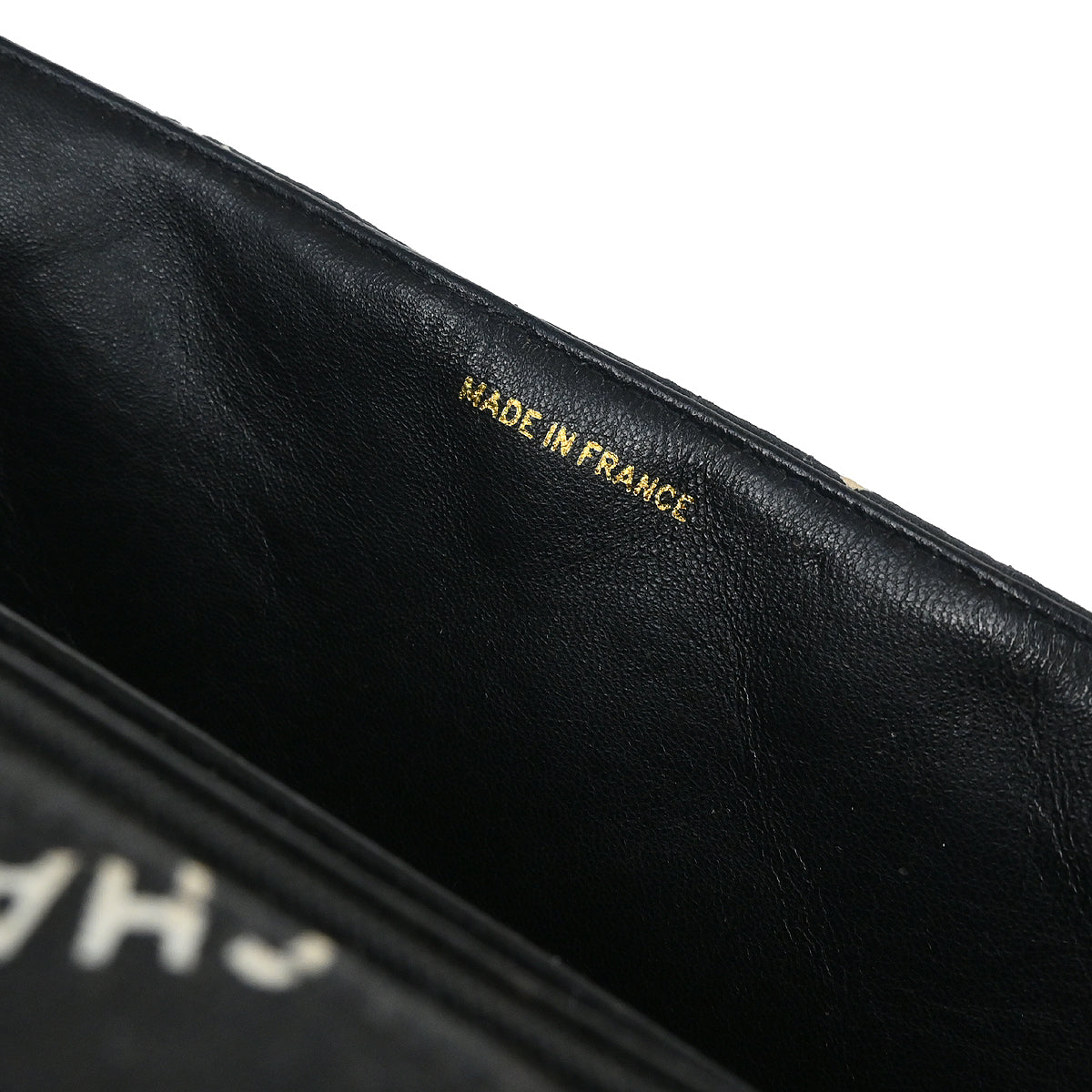 Chanel 1994-1996 Black Canvas Maxi Classic Flap Shoulder Bag