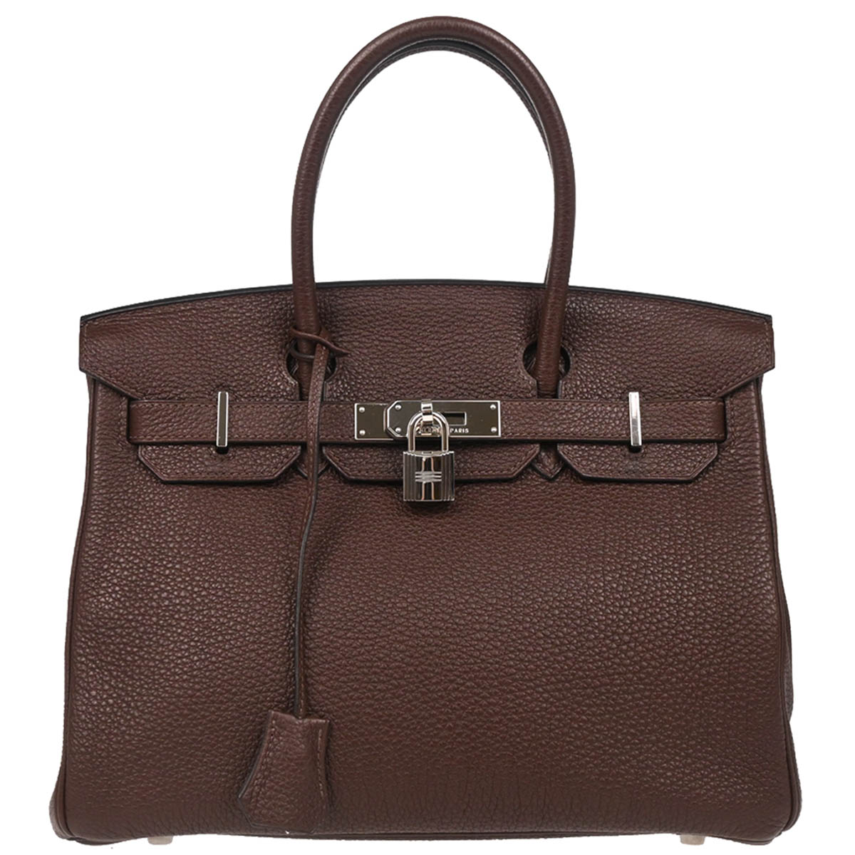 Hermes Chocolat Togo Birkin 30 Handbag