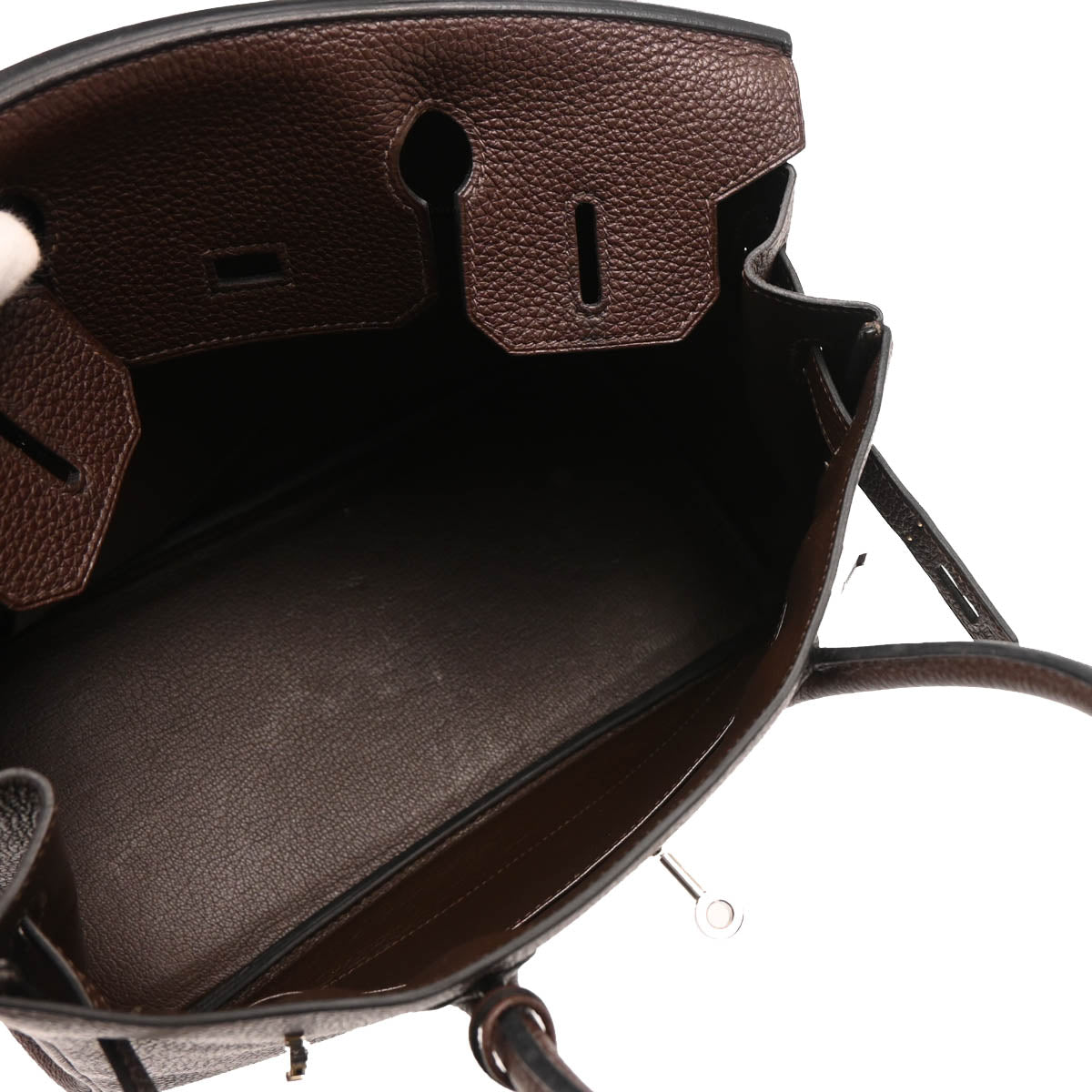Hermes Chocolat Togo Birkin 30 Handbag