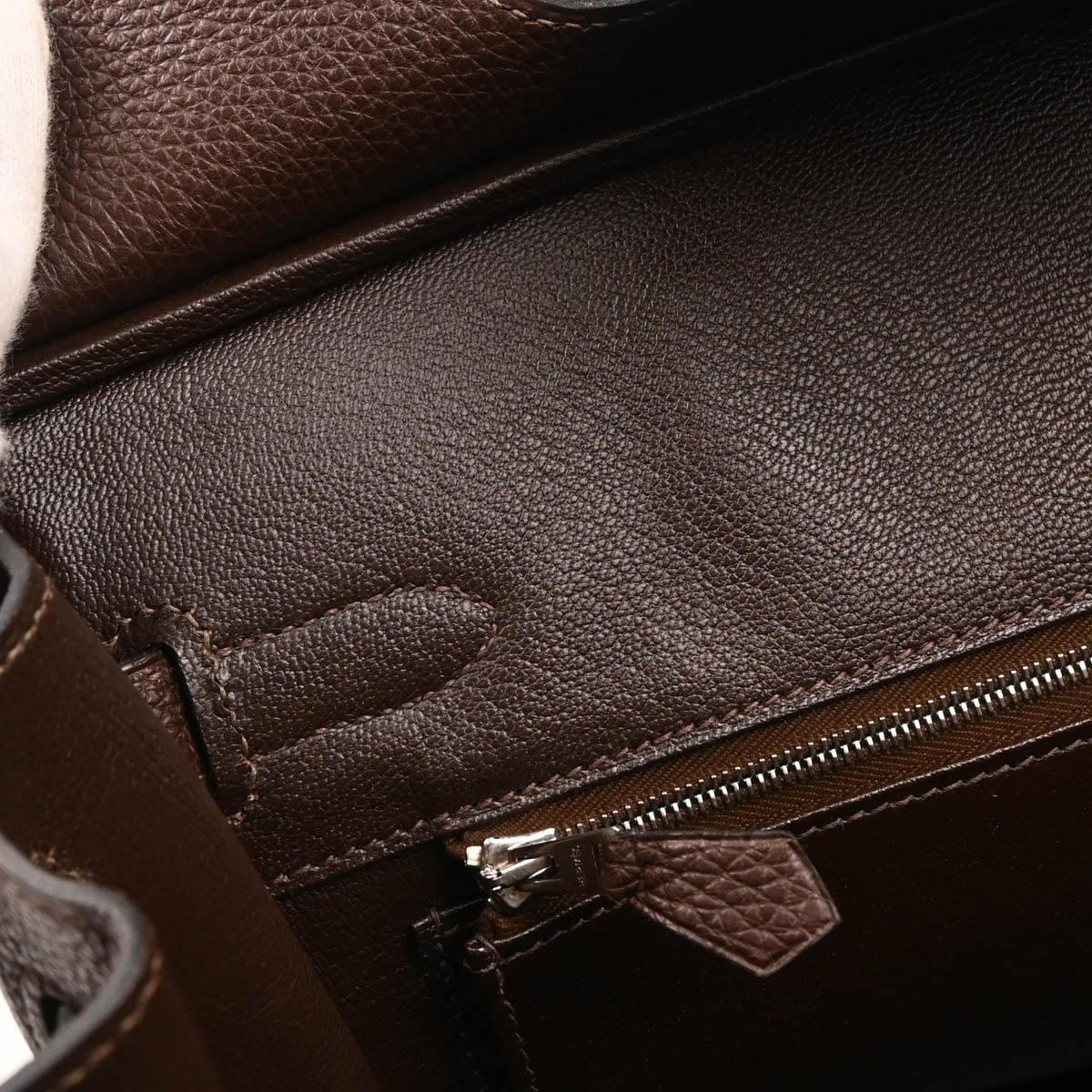 Hermes Chocolat Togo Birkin 30 Handbag