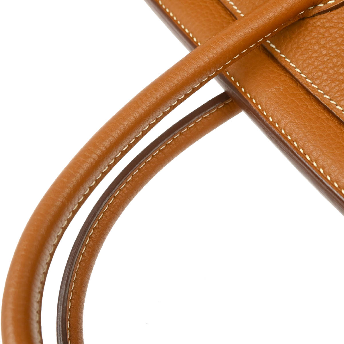 Hermes 2009 Gold Taurillon Clemence Birkin 35 Handbag
