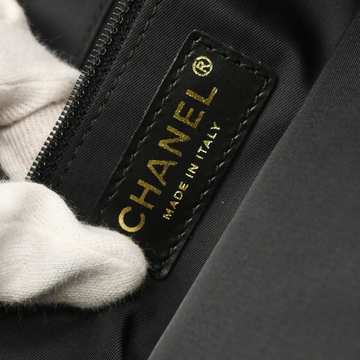 Chanel 2003-2004 Black Nylon New Travel Line Tote Handbag