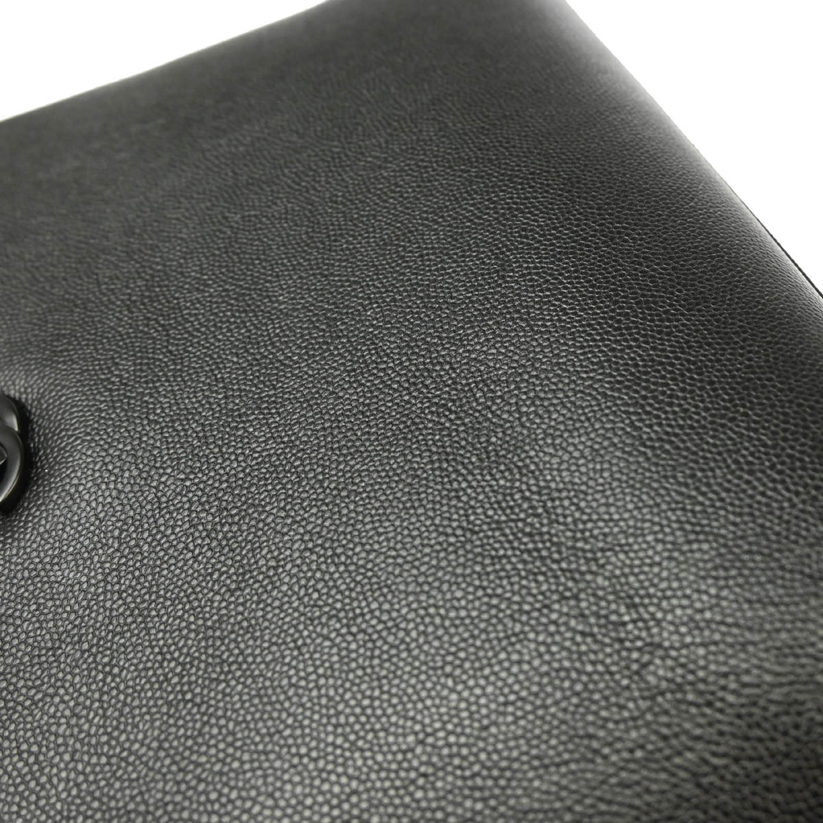 Chanel 1997-1999 Black Caviar Handbag