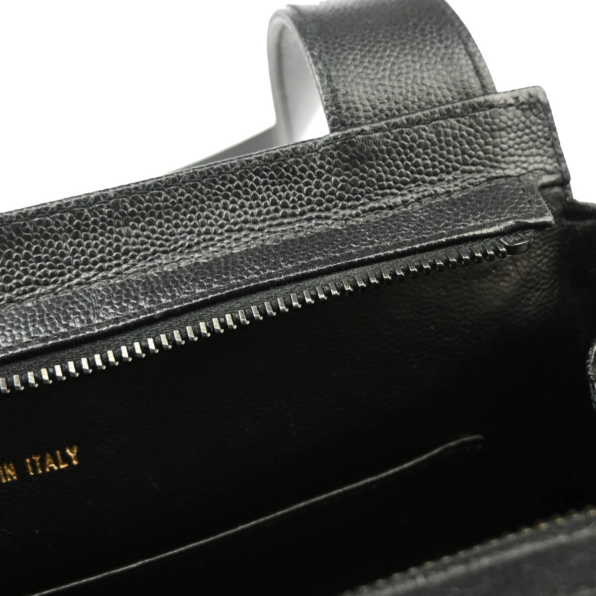 Chanel 1997-1999 Black Caviar Handbag